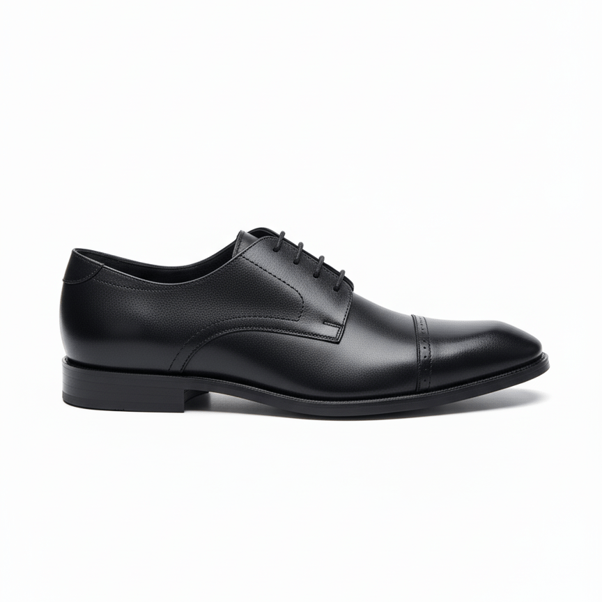 Zapato Varese Derby Negro - VANZETTI