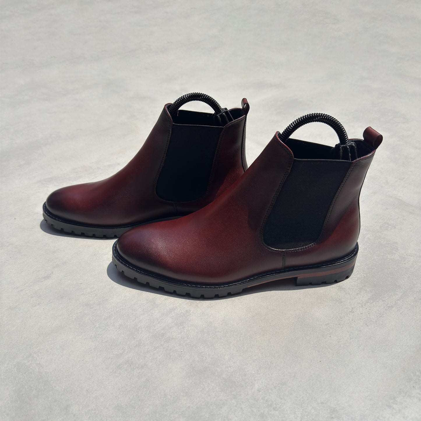 Chelsea Boots Wine - VANZETTI
