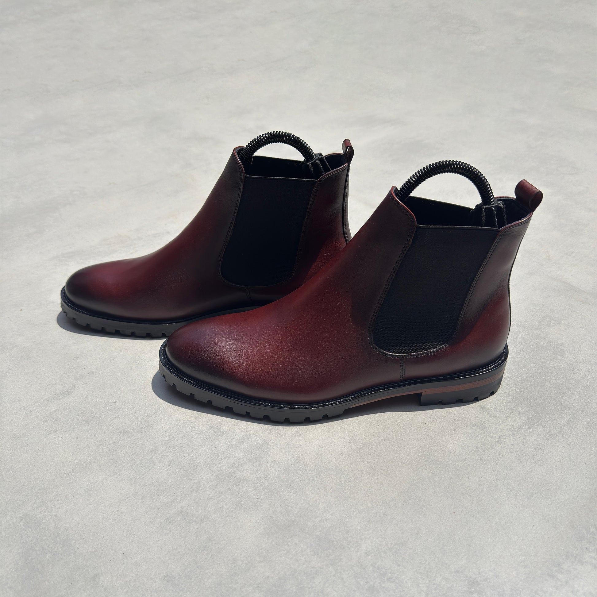 Chelsea Boots Wine - VANZETTI