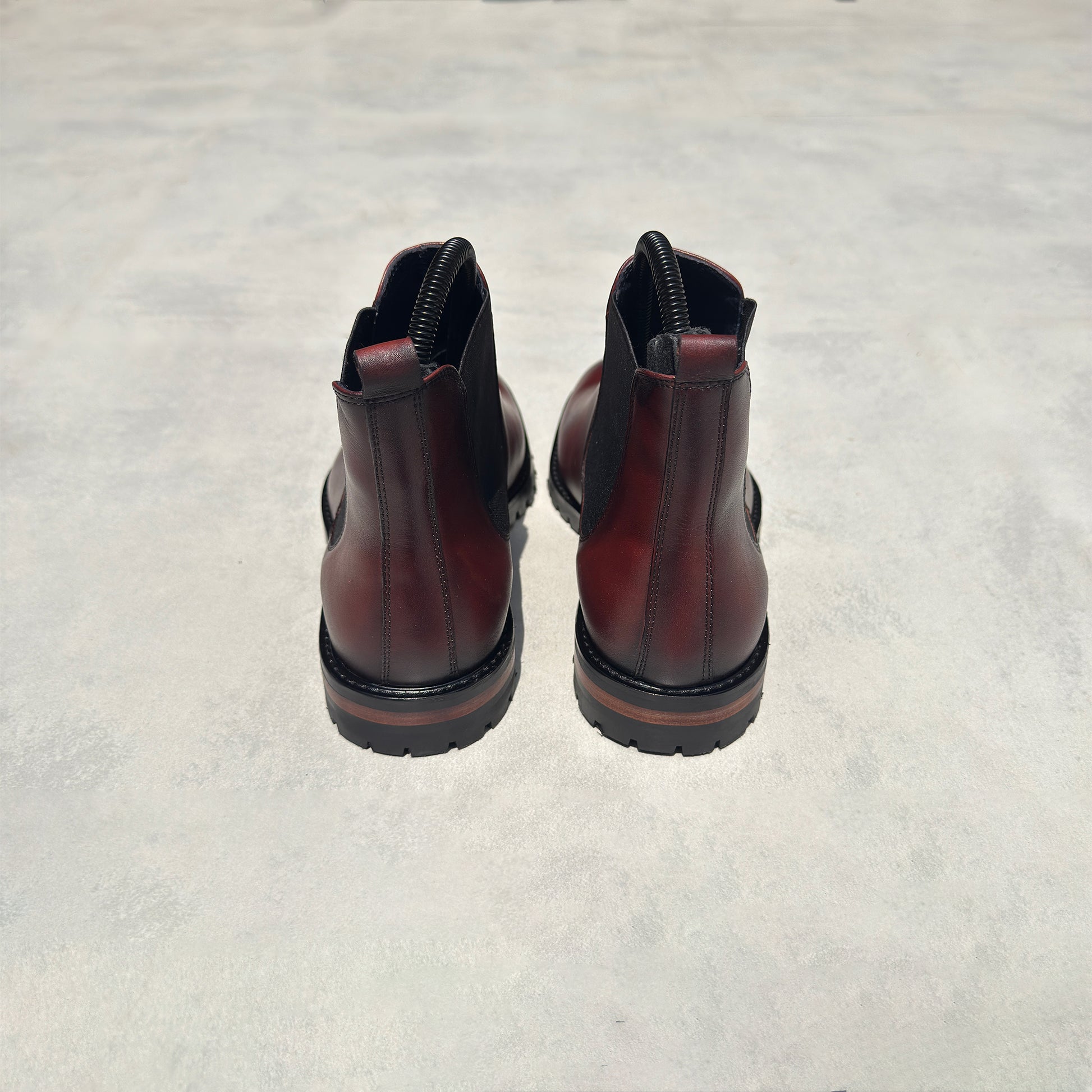 Chelsea Boots Wine - VANZETTI