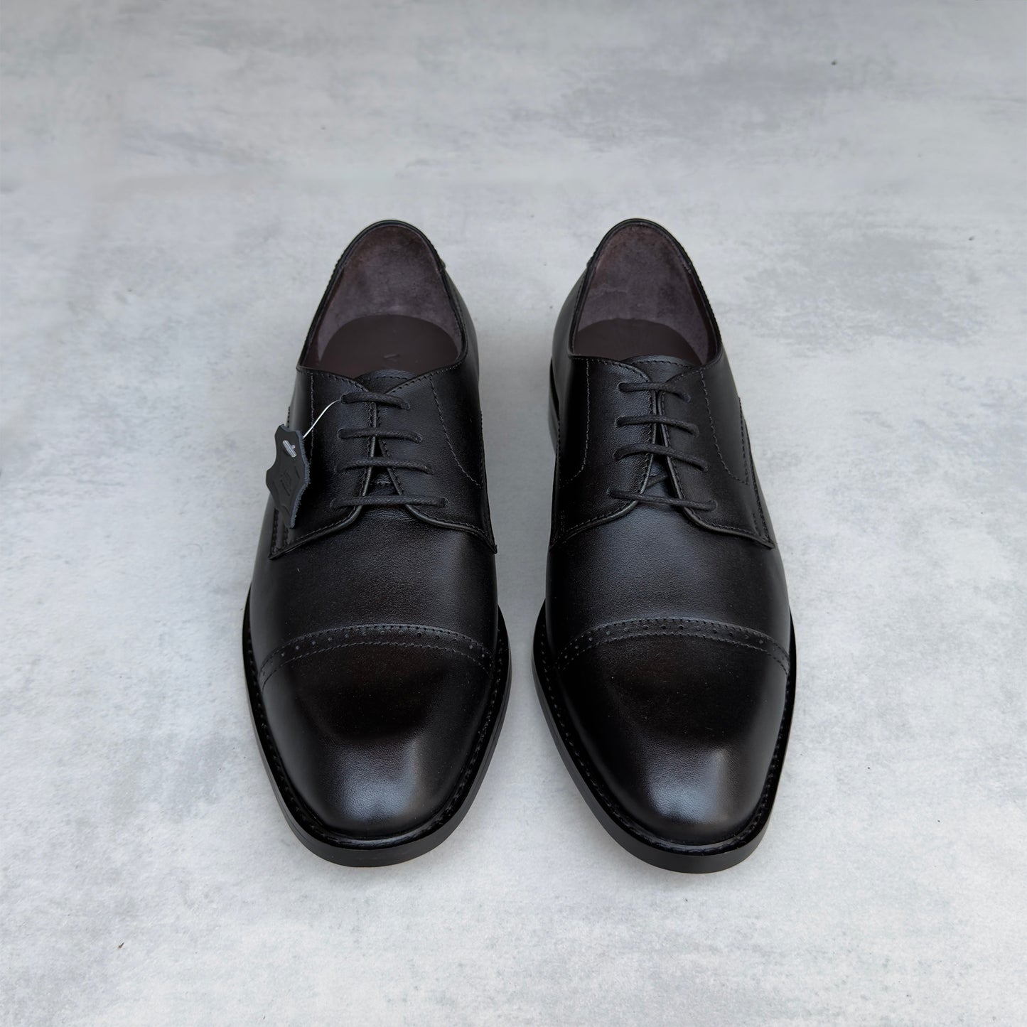 Zapato Varese Derby Negro - VANZETTI