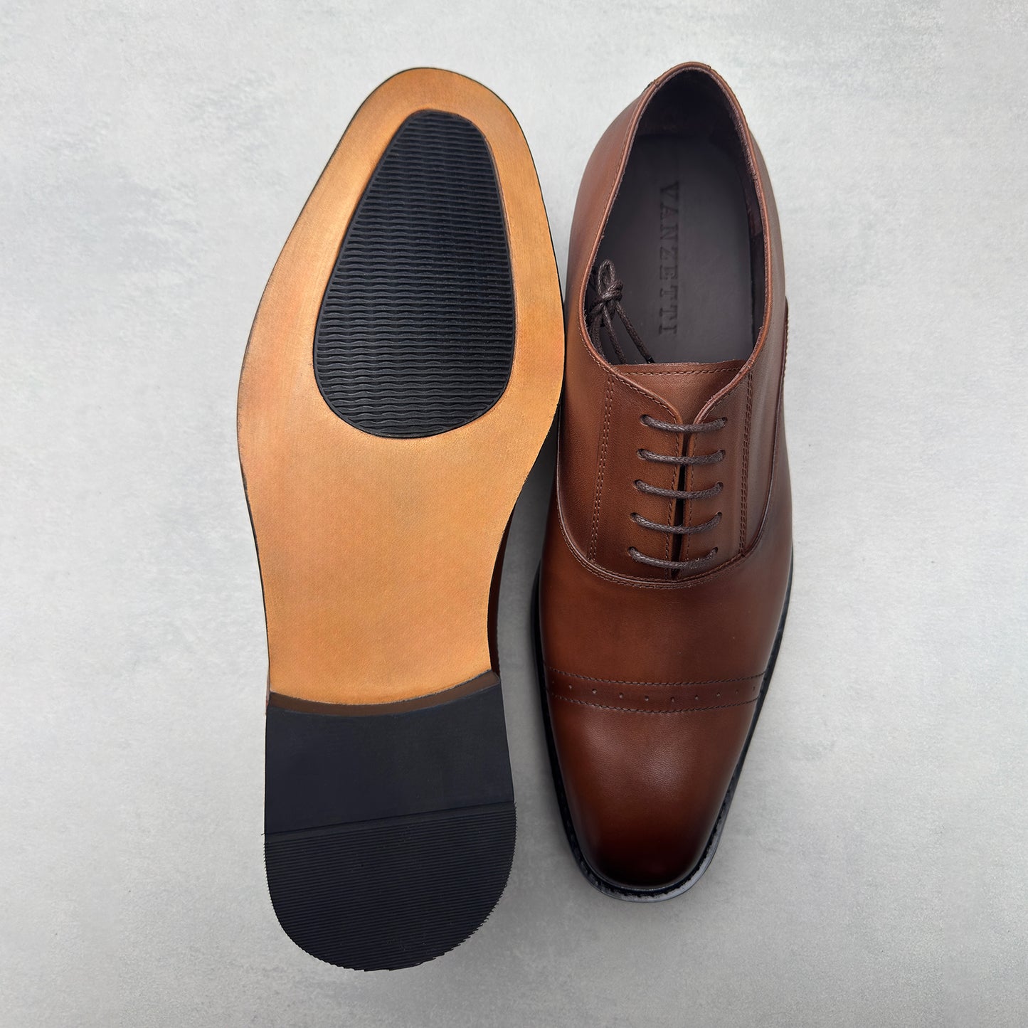 Zapato Varese Oxford Sienna - VANZETTI