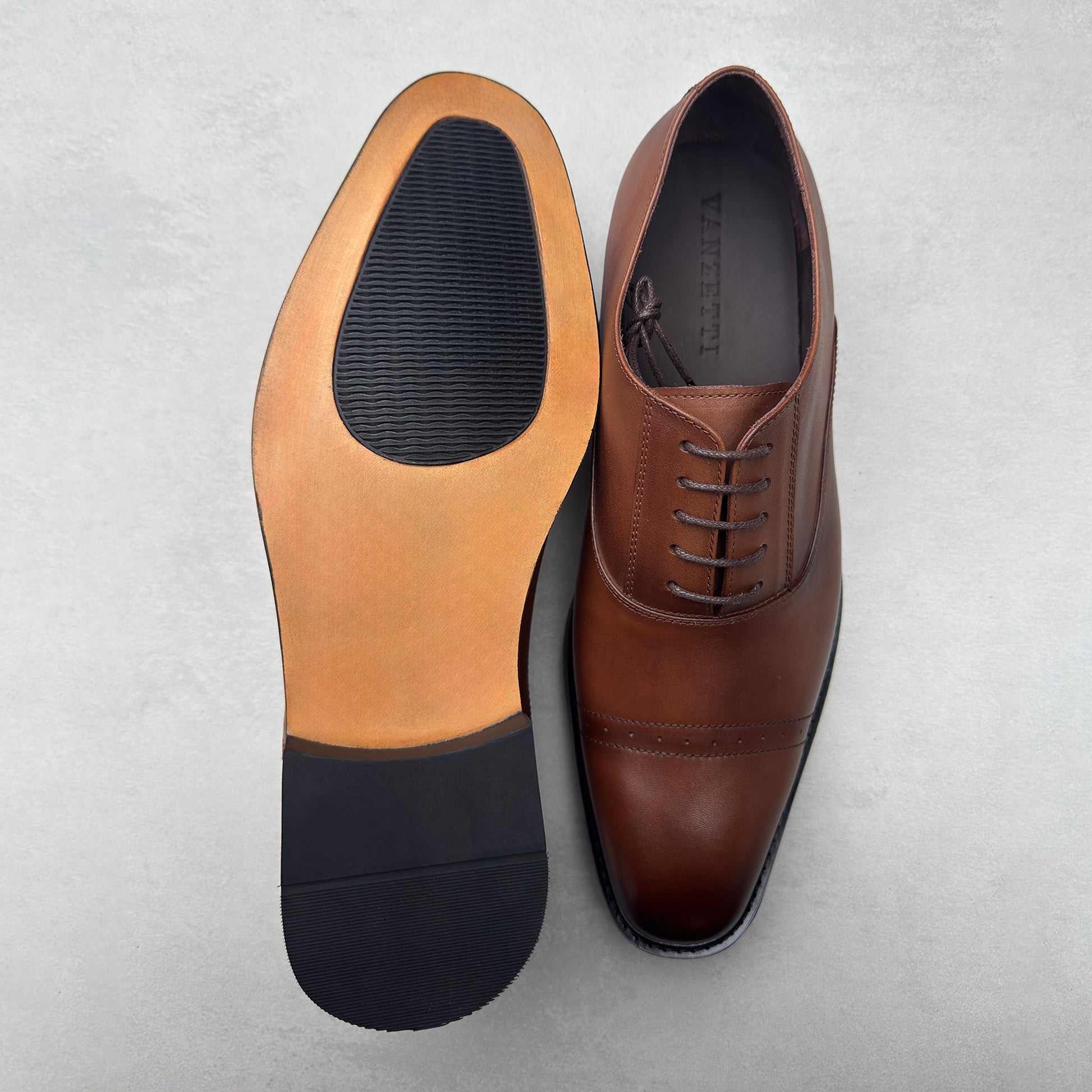 Zapato Varese Oxford Sienna - VANZETTI