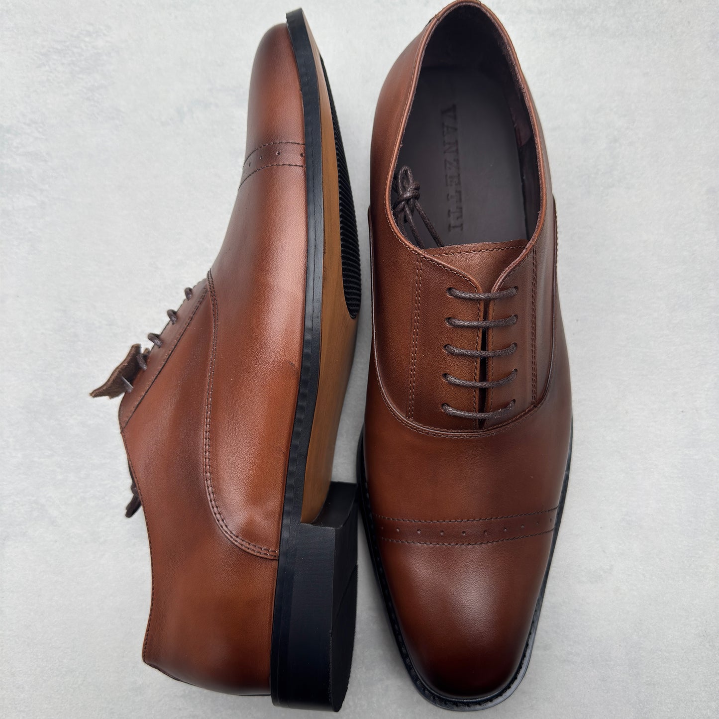 Zapato Varese Oxford Sienna - VANZETTI