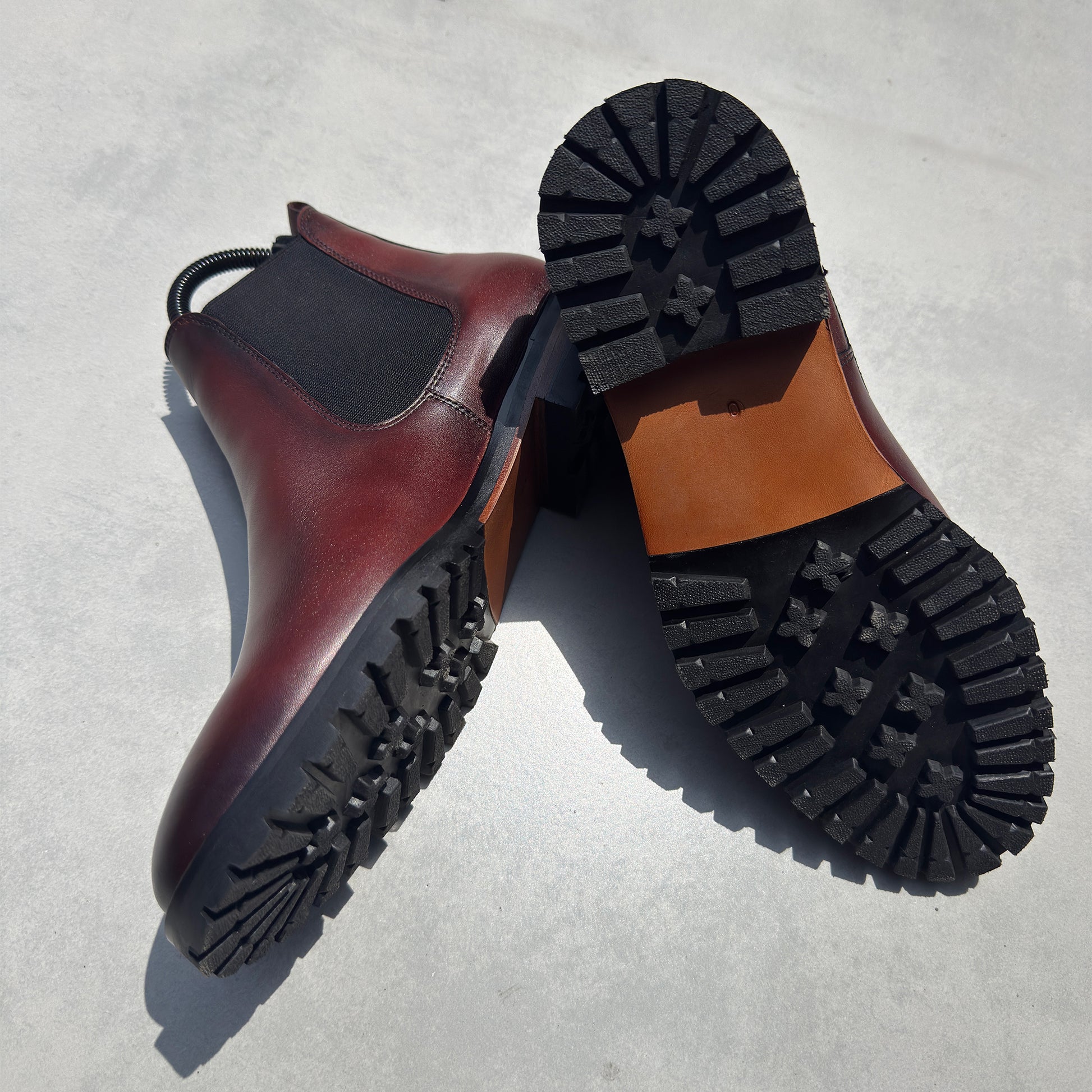 Chelsea Boots Wine - VANZETTI