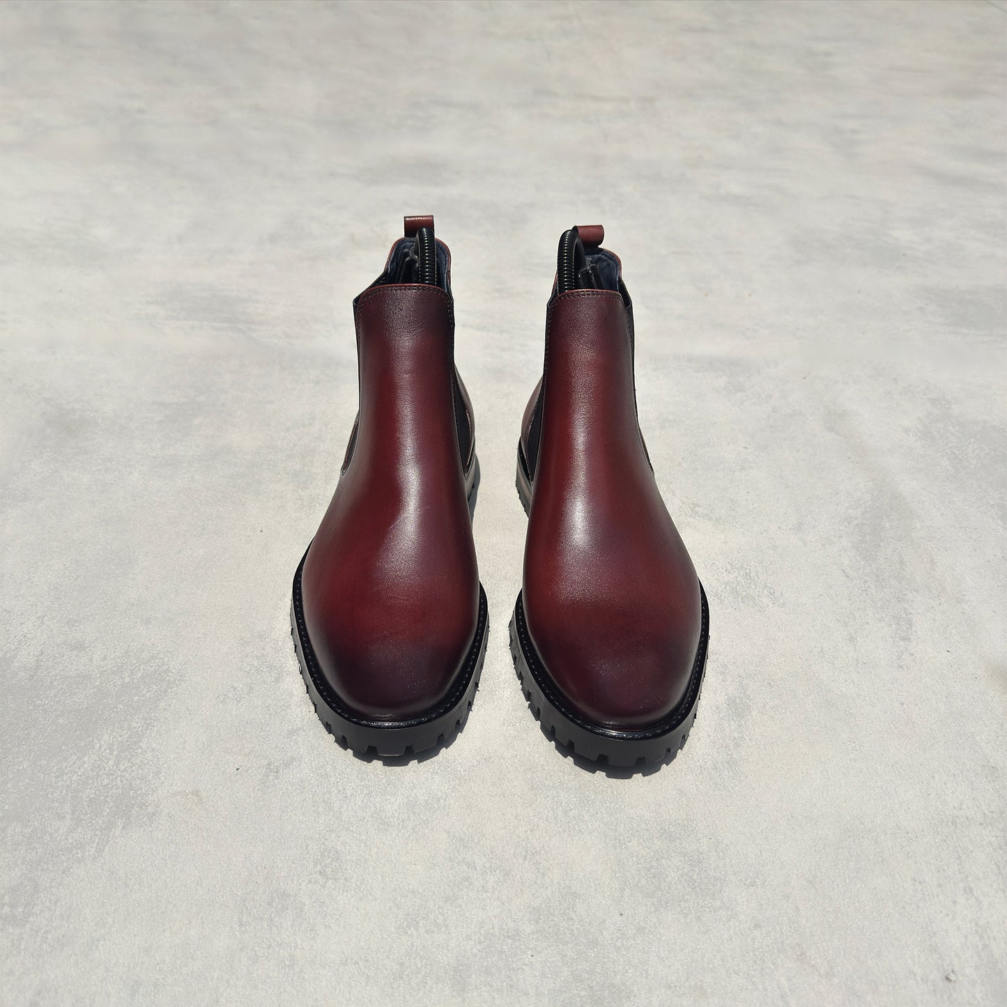 Chelsea Boots Wine - VANZETTI